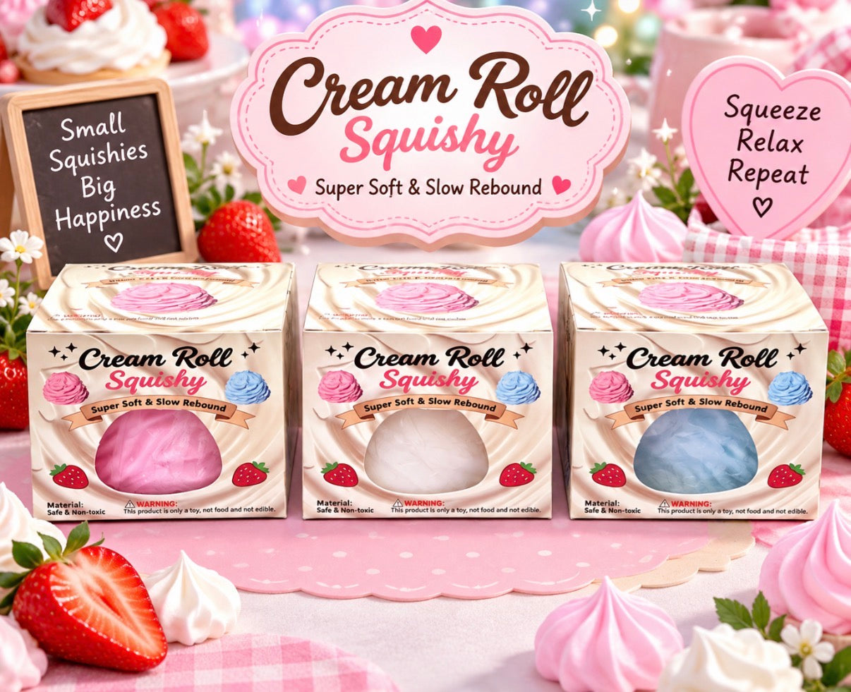 Cream Roll Squishy