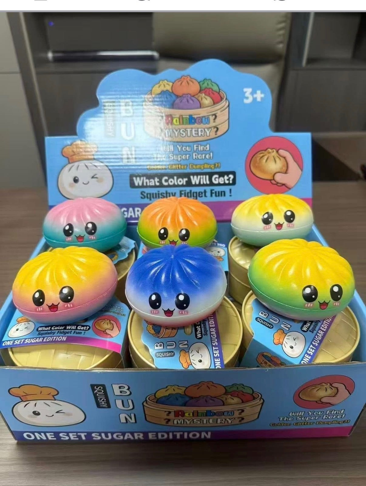 Rainbow mystery dumpling (set of 12) shipping estimate 5/19