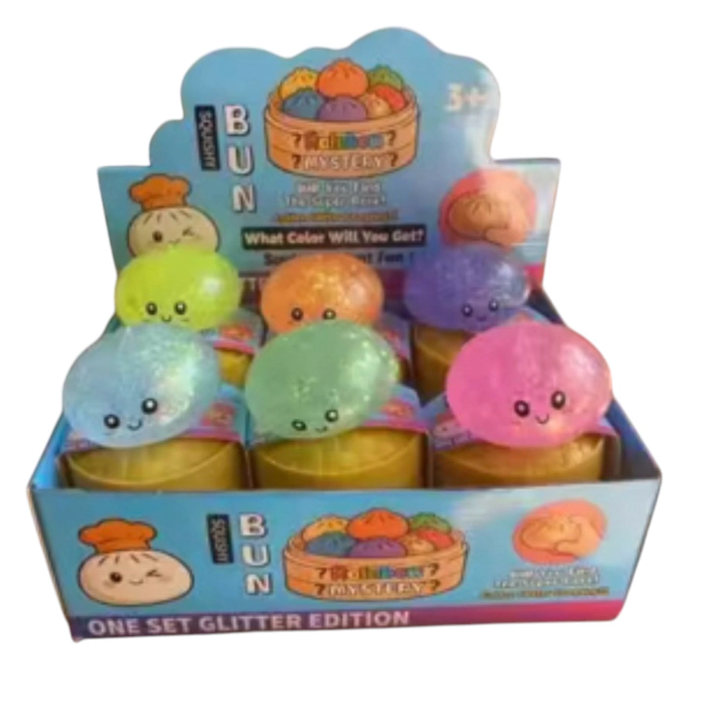 Glow In The Dark Dumpling - set of 12 Mixed Colors
