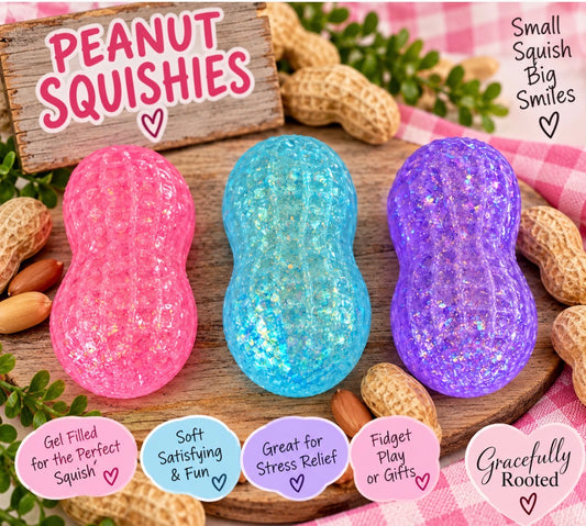 Peanut Gel-Filled Squishies