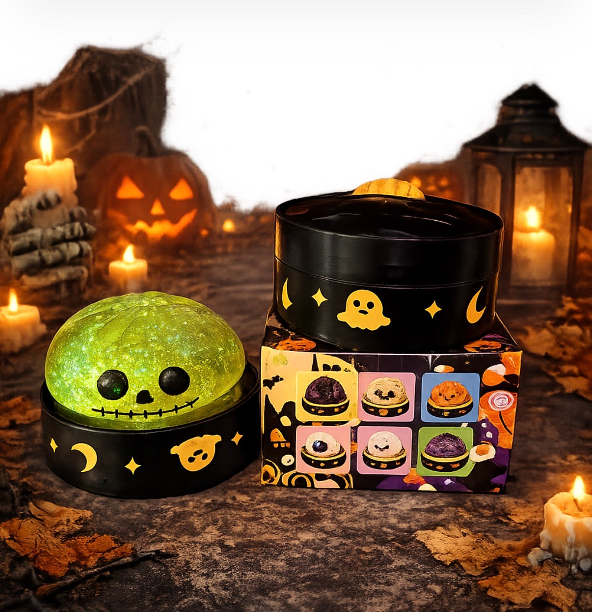 Halloween Mystery Dumpling - set of 12 - Gel Filled - shipping estimate 7/20