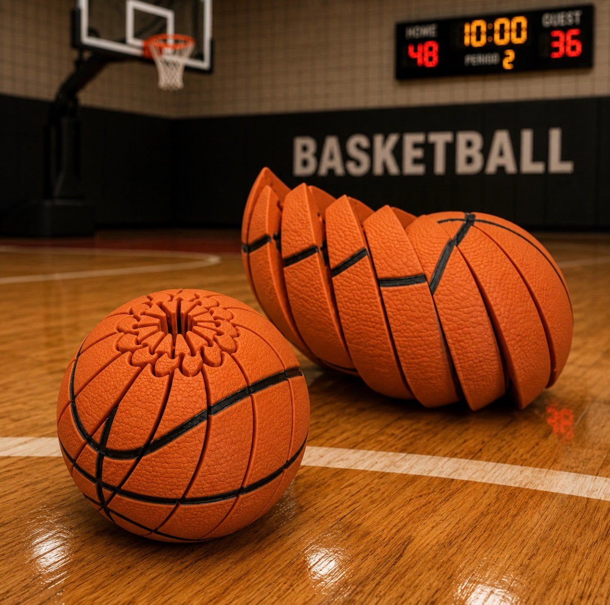 3-D Printed Sport Fidget Balls - shipping estimate 7/27