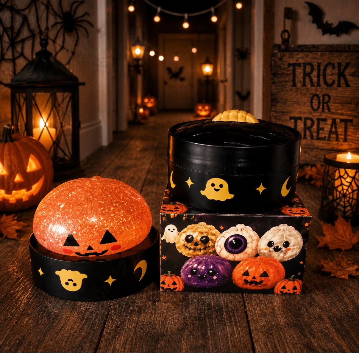 Halloween Mystery Dumpling - set of 12 - Gel Filled - shipping estimate 7/20