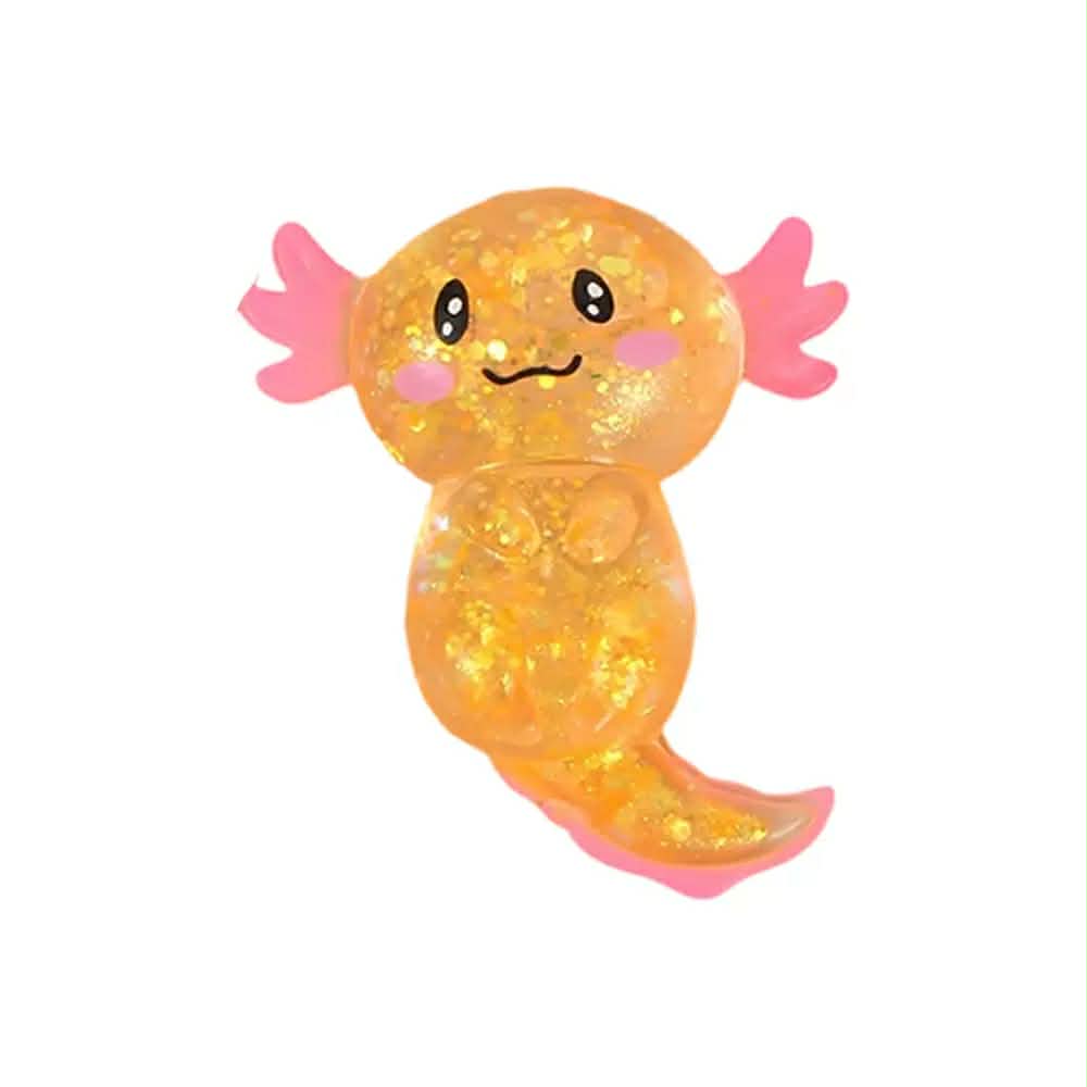 Axolotl Glitter Squish
