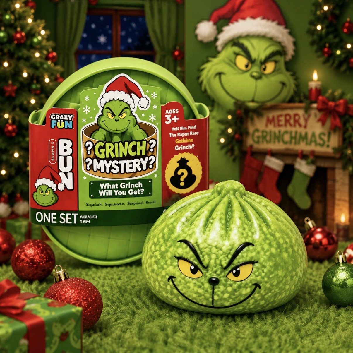 Grinchmas Dumpling - set of 12 - shipping estimate 8/5
