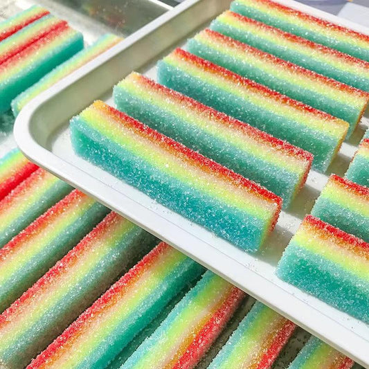 Rainbow Candy Squishy (shipping estimate 5/7)