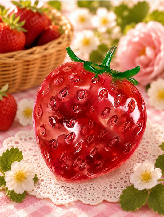 Coconut Oil Strawberry Squishy