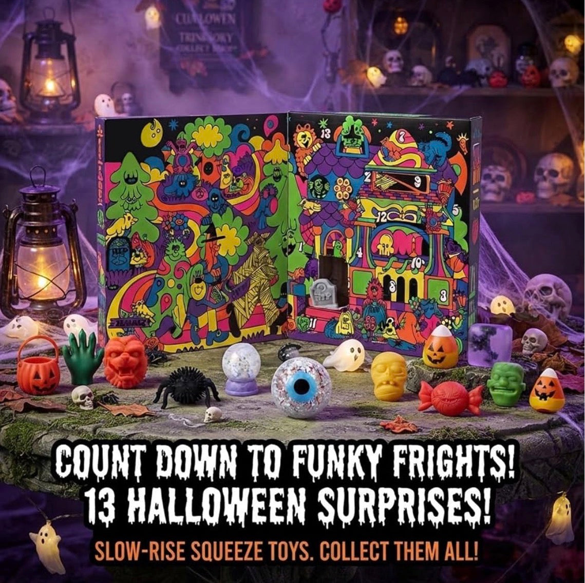 Funky Frights Advent Calendar - shipping estimate 8/7