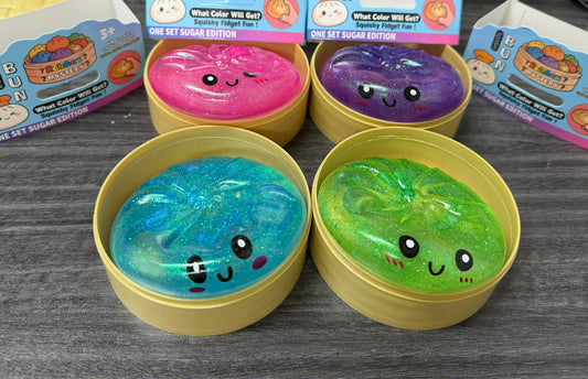 Glitter Gel Dumpling (set of 12 - mixed colors) shipping estimate 6/20)