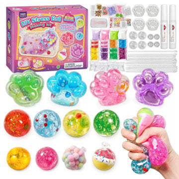 Paws & Squish: DIY Stress Ball Kit