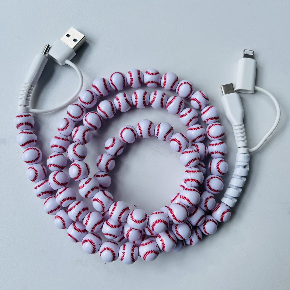 Sports Beaded Charging Cable