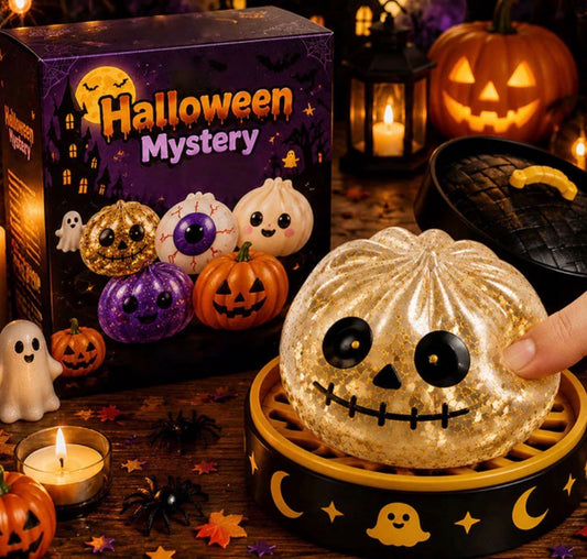 Halloween Mystery Dumpling - set of 5 - Maltose - shipping estimate 8/15