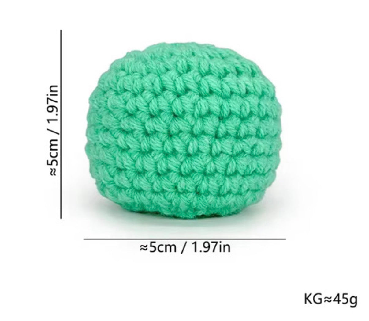 Solid Hacky Sacks - set of 7 - shipping estimate 6/24