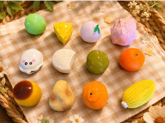 Food Inspired Cracking Squishies- 12 piece