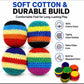 Hacky Sacks - set of 6 - mixed colors (shipping estimate 6/10)
