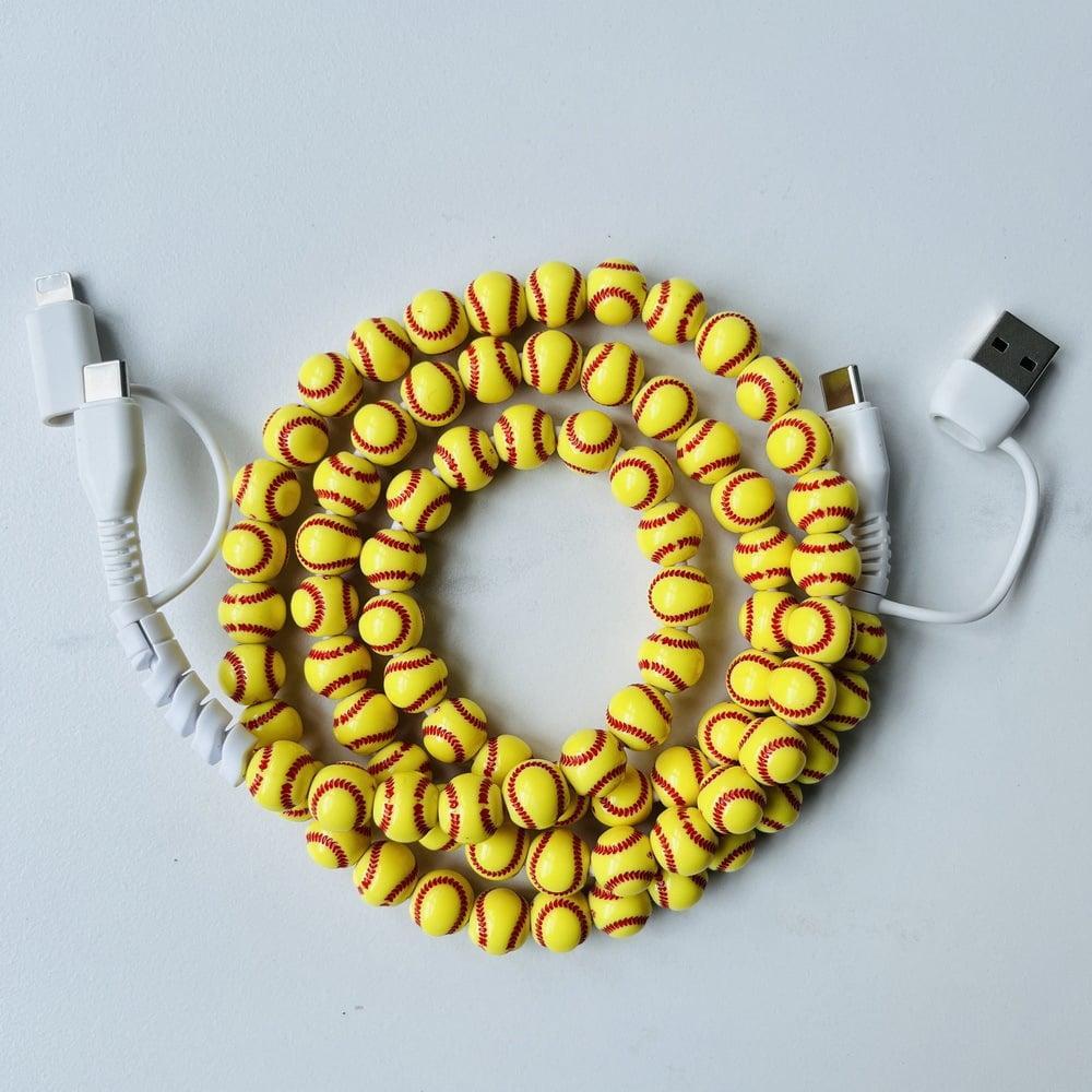 Sports Beaded Charging Cable