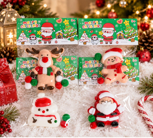 Christmas Festive Taba Squishy - set of 12
