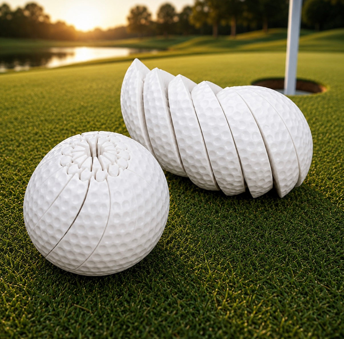 3-D Printed Sport Fidget Balls - shipping estimate 7/27