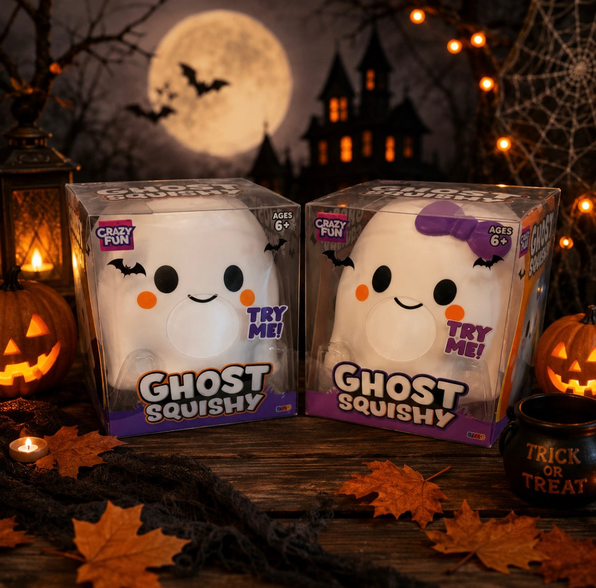 Ghost Squishy - Shipping estimate 7/24