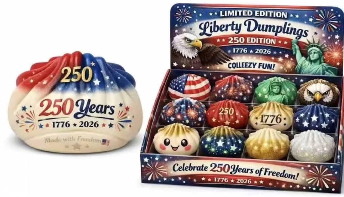 Liberty Dumplings (Set of 12) (shipping estimate 6/26