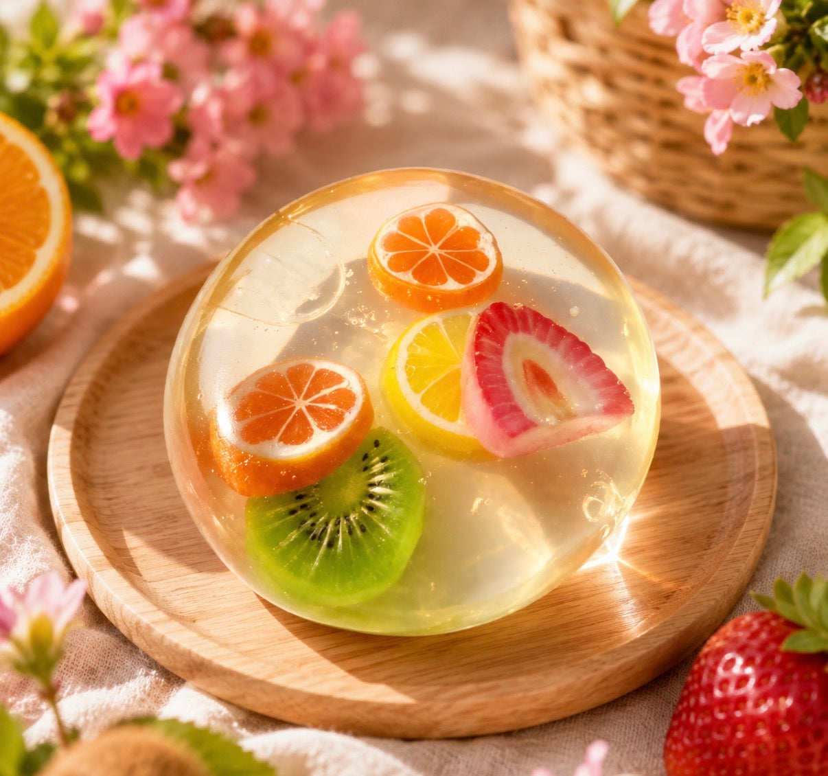 Coconut Oil Fruit Squishy