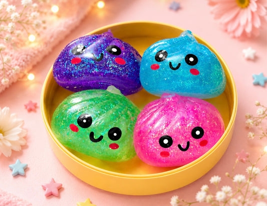 Steamed Glitter Dumpling (4 mini dumplings per steamer) (set of 12)