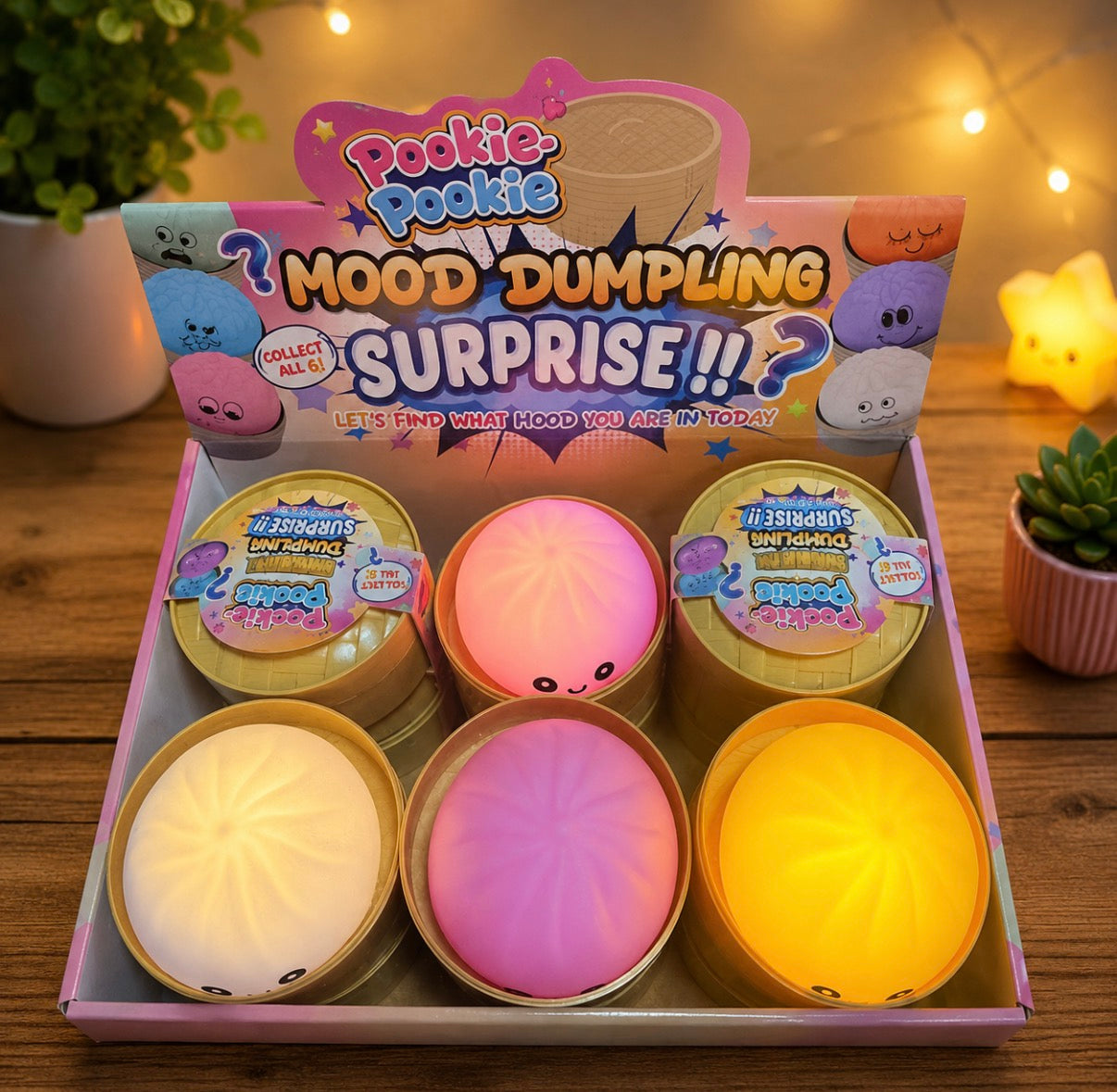 Glow Light Dumplings (set of 12-Mixed Colors)