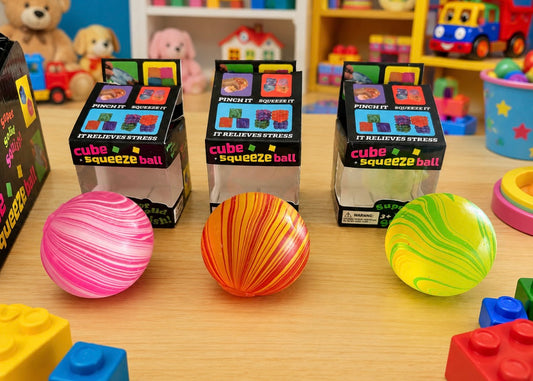 Swirl Ball - set of 12 - mixed colors