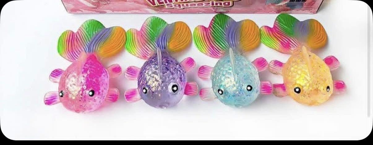 Rainbow Fish Squishy