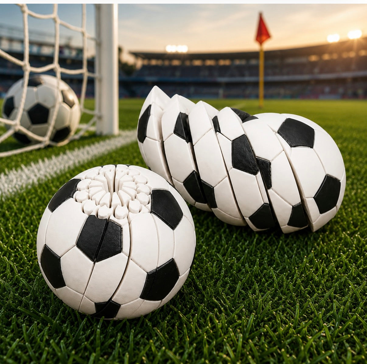 3-D Printed Sport Fidget Balls - shipping estimate 7/27