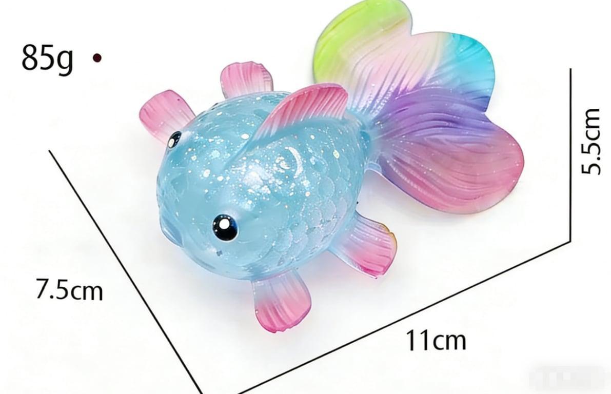 Rainbow Fish Squishy
