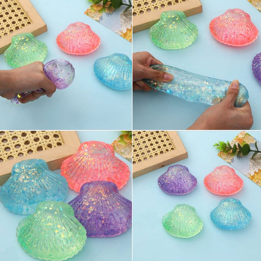 Seashell Squishy (shipping estimate 6/26)