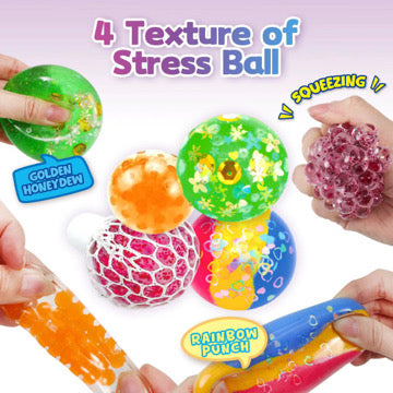 Squish & Sparkle: DIY Stress Ball Kit
