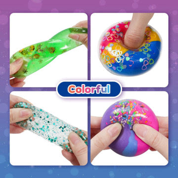 Squish & Sparkle: DIY Stress Ball Kit