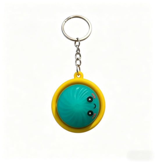 Dumpling Clicker Keychain (shipping estimate 5/15)