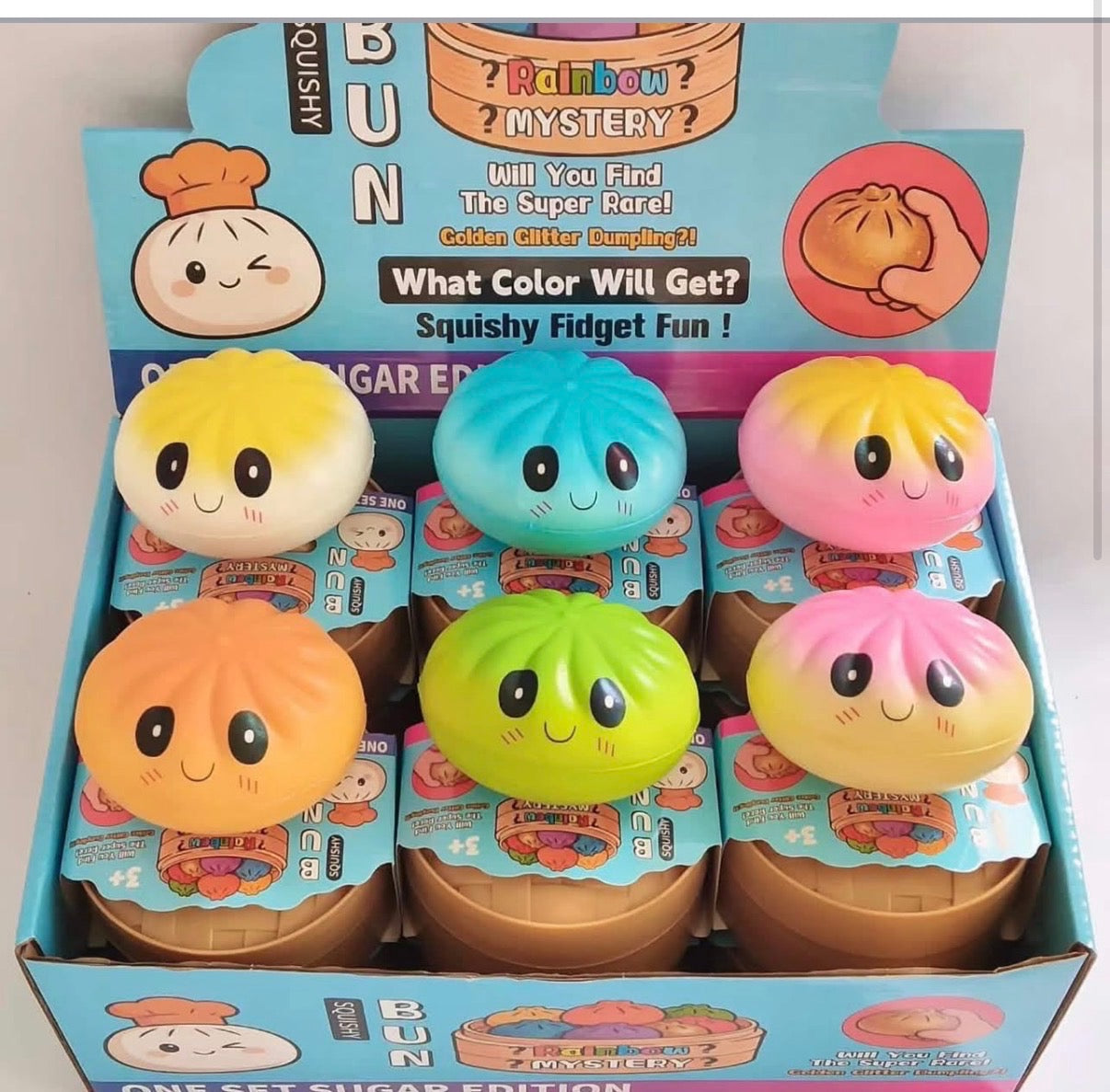 Rainbow mystery dumpling (set of 12) shipping estimate 5/19