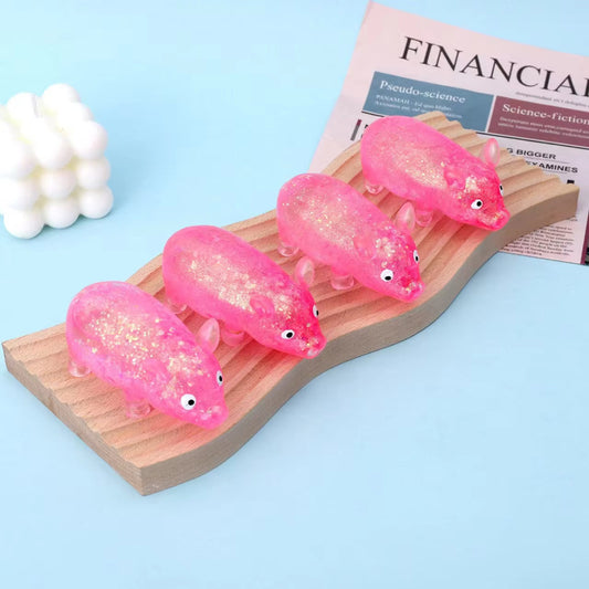 Pink Pig Maltese Squishy