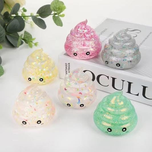 Squishy Poo - Set of 10 - Random colors