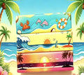 Summertime Butter Squishy - 3 piece set- shipping estimate 6/7