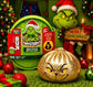 Grinchmas Dumpling - set of 12 - shipping estimate 9/26