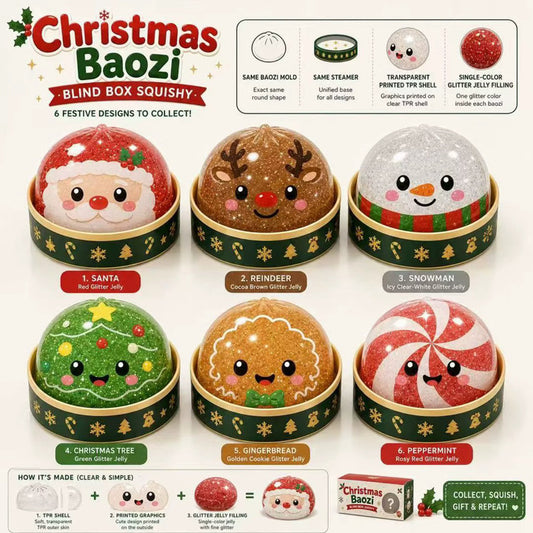 Festive Dumpling - Orbeez Filled - set of 6 - shipping estimate 8/18