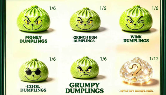 Merry Mischief Dumplings - Glow In The Dark - Set of 6 - shipping estimate 8/18
